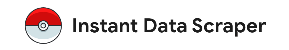 Instant Data Scraper
